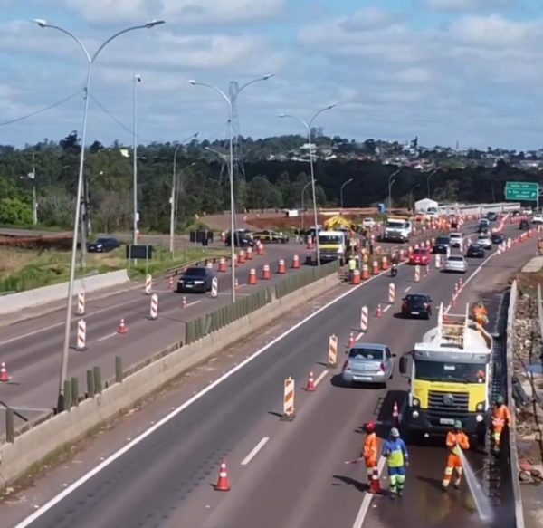 CCR estuda liberação de terceira faixa na ponte Sul