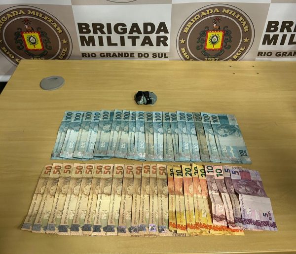 BM detém individuo por tráfico de drogas em Taquari 