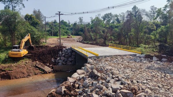 Concluída ponte que ligará o centro até a ERS-130