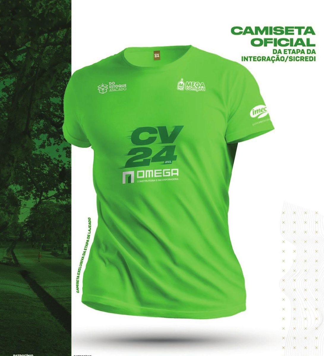 Circuito dos Vales/Omega anuncia camiseta e local de largada