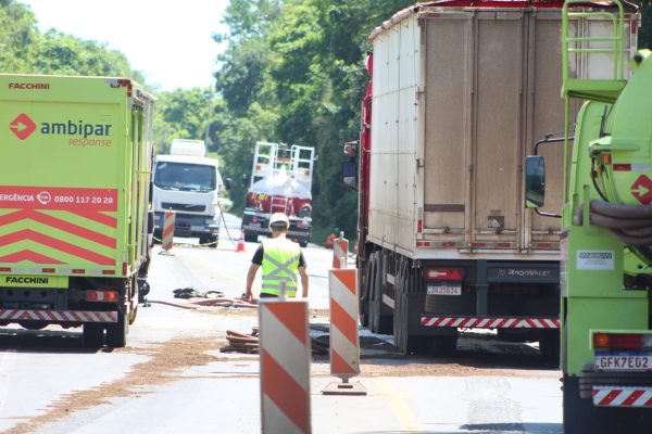 PRF estima liberação da BR-386 até início da noite