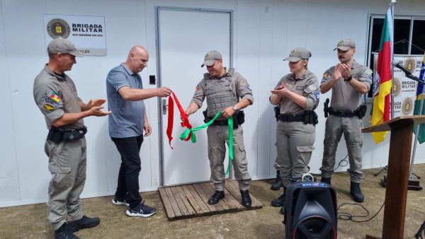 Brigada Militar inaugura novo quartel em Roca Sales