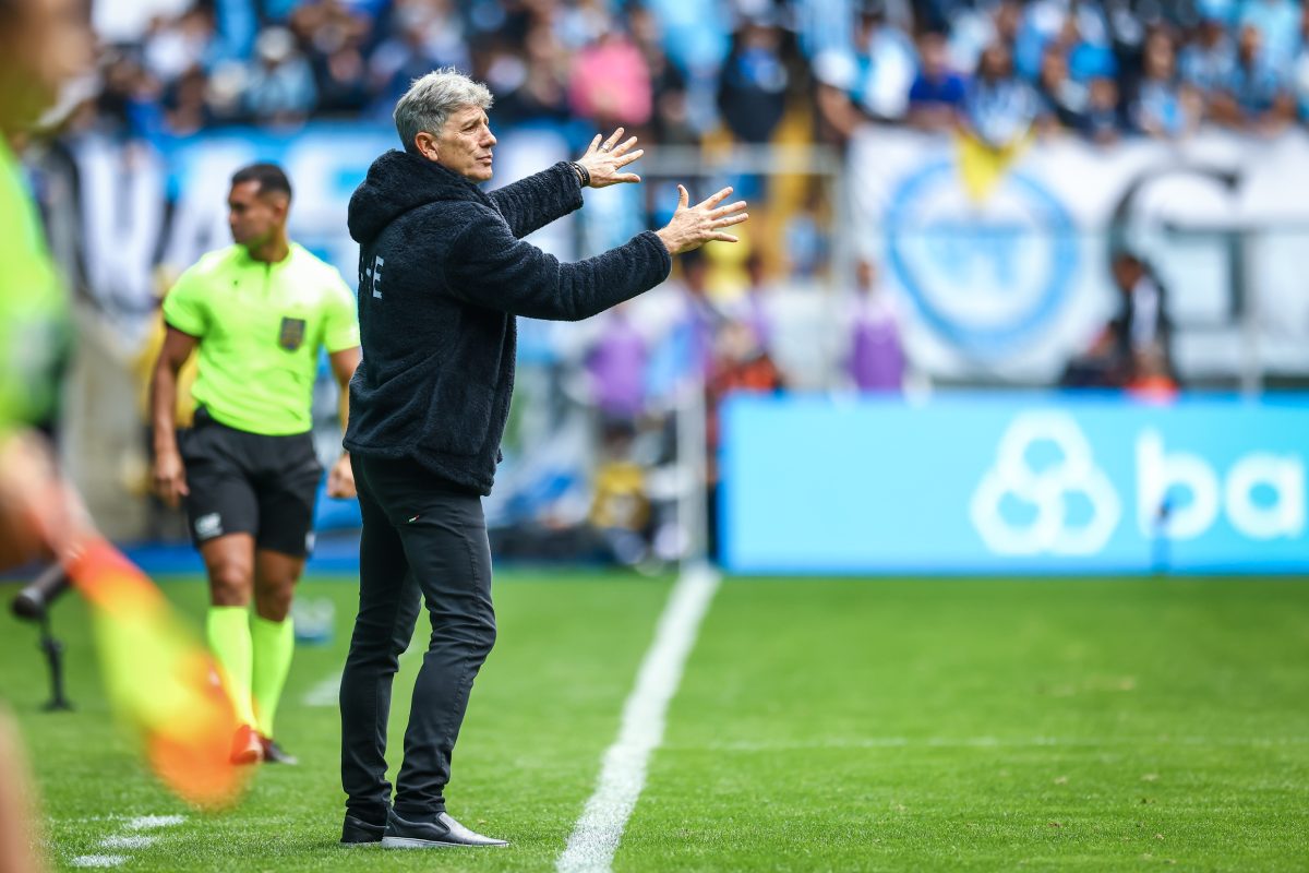 Renato Portaluppi: “O Grêmio não está mal treinado”