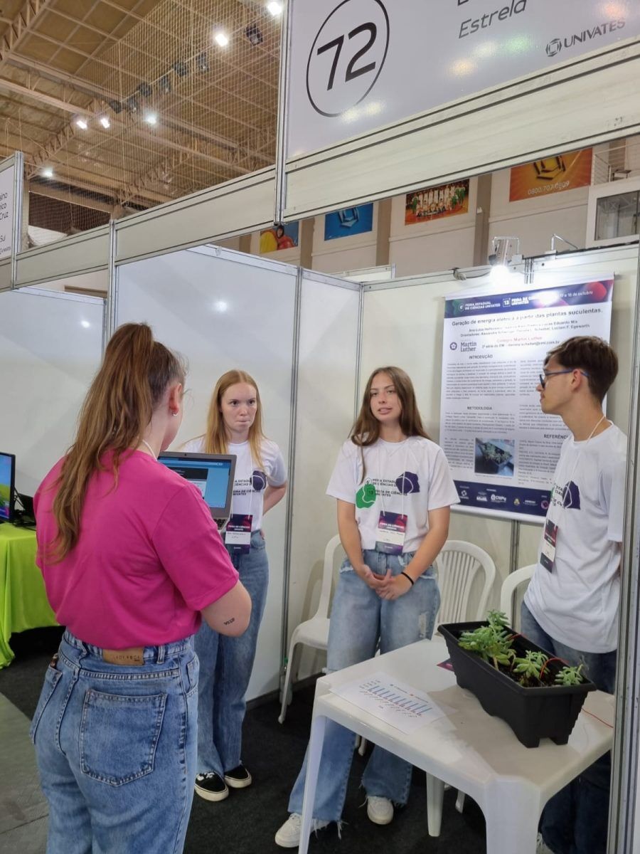 Alunos do Martin Luther são destaque na feira de Ciências da Univates