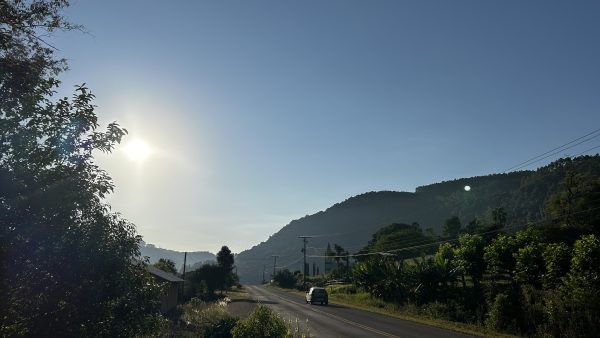 Calor ganha força durante o fim de semana