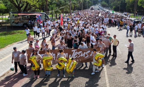 Marcha unifica comunidade evangélica