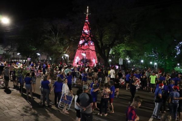 Árvore de Natal gigante não será montada neste ano em Arroio do Meio