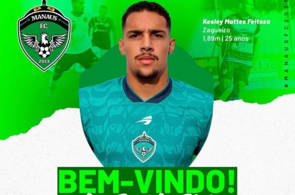 Manaus anuncia zagueiro Kesley Mattes