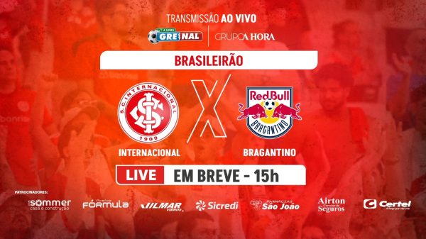 AO VIVO: Rádio A Hora transmite Internacional X Bragantino