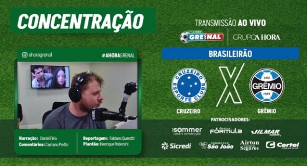 AO VIVO: Cruzeiro x Grêmio