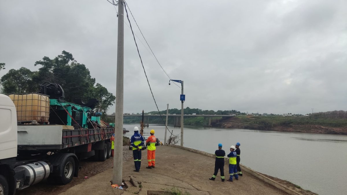 CCR inicia nova etapa de obras na ponte do Taquari