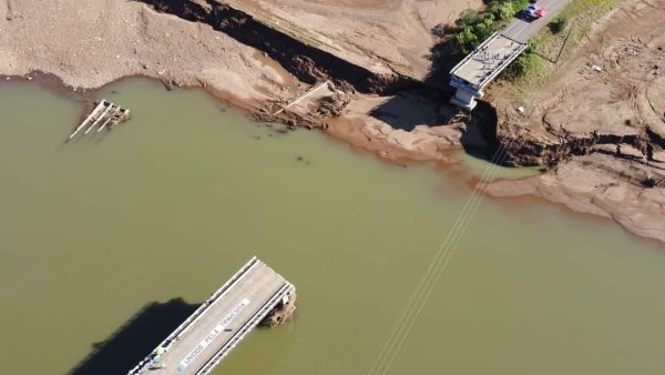 Associação aguarda licenciamento da Fepam para iniciar construção de ponte baixa no rio Forqueta