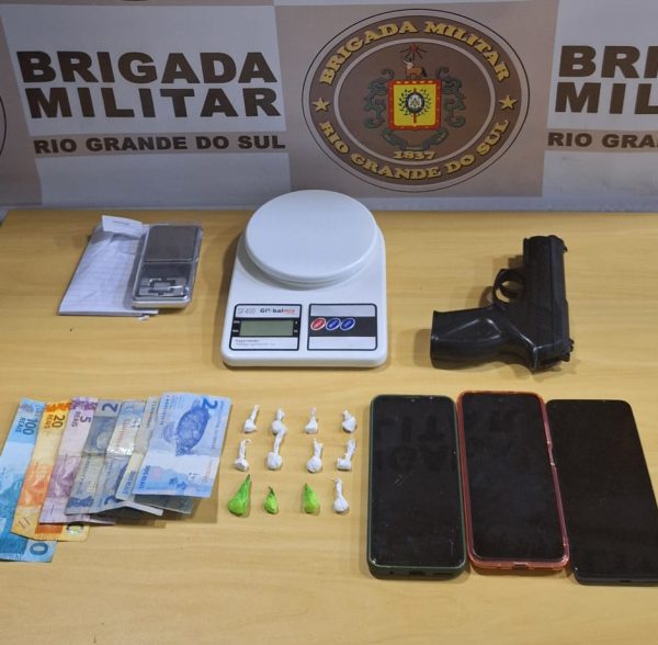 BM prende homem com drogas e simulacro de arma de fogo em Bom Retiro do Sul