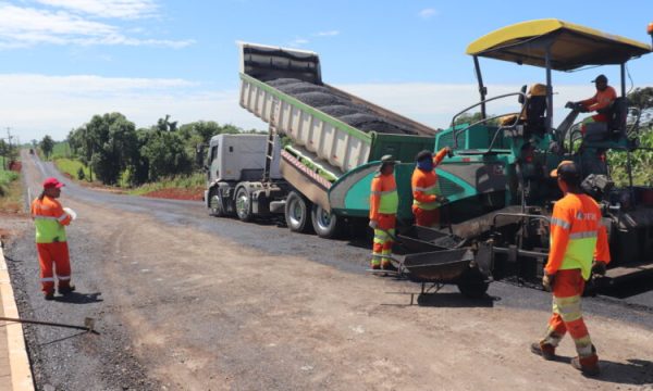 Inicia nova etapa na pavimentação da Estrada Boa Esperança