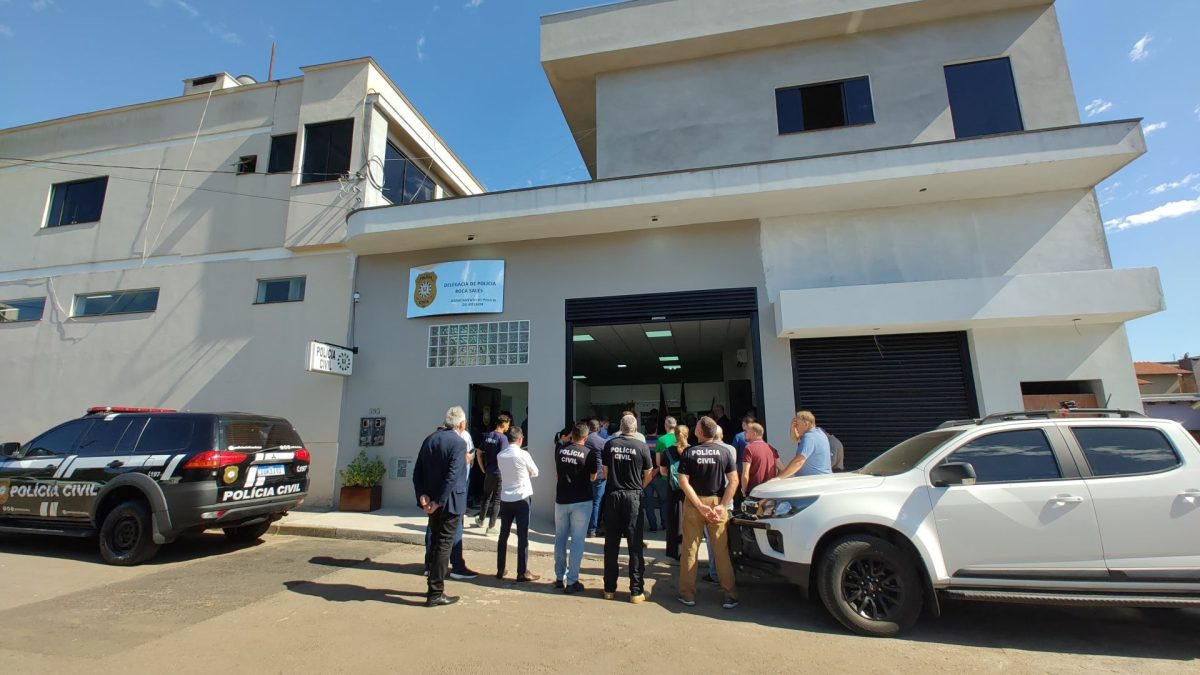 Roca Sales inaugura nova sede da Delegacia de Polícia