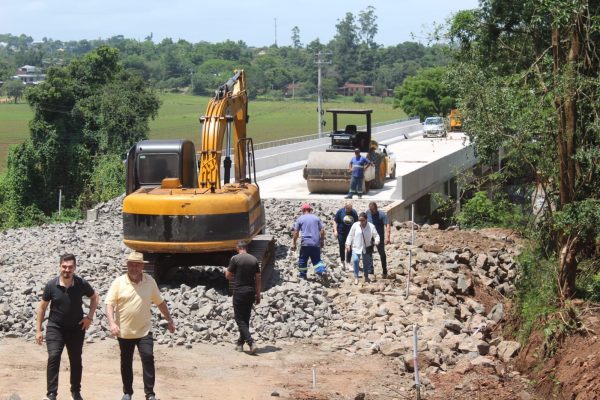 Ponte entre Boa União e São José será entregue ainda em 2024