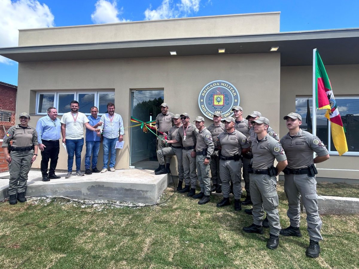 Brigada Militar inaugura posto de atendimento em Bom Retiro do Sul