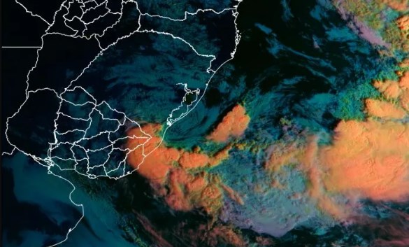 Ciclone se forma no sul do RS e traz alerta de vento ao Vale