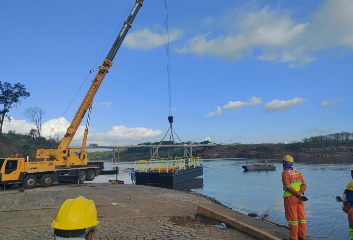 Reforma na ponte do Taquari avança e CCR mantém entrega para março