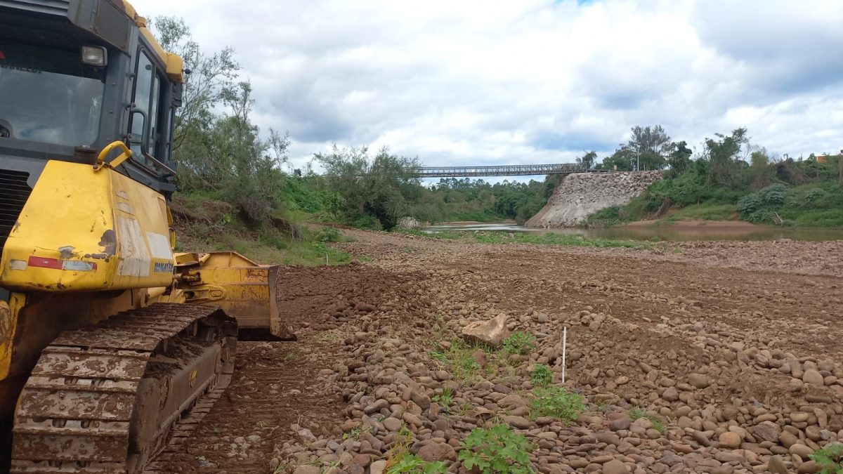 Estado inicia construção de estiva no Forqueta