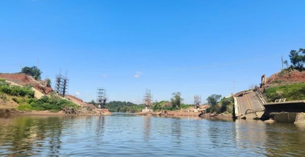 Ponte da ERS-130 começa a ganhar forma