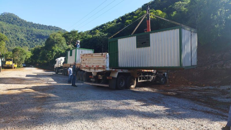 Iniciam as obras da ponte entre Guaporé e Anta Gorda