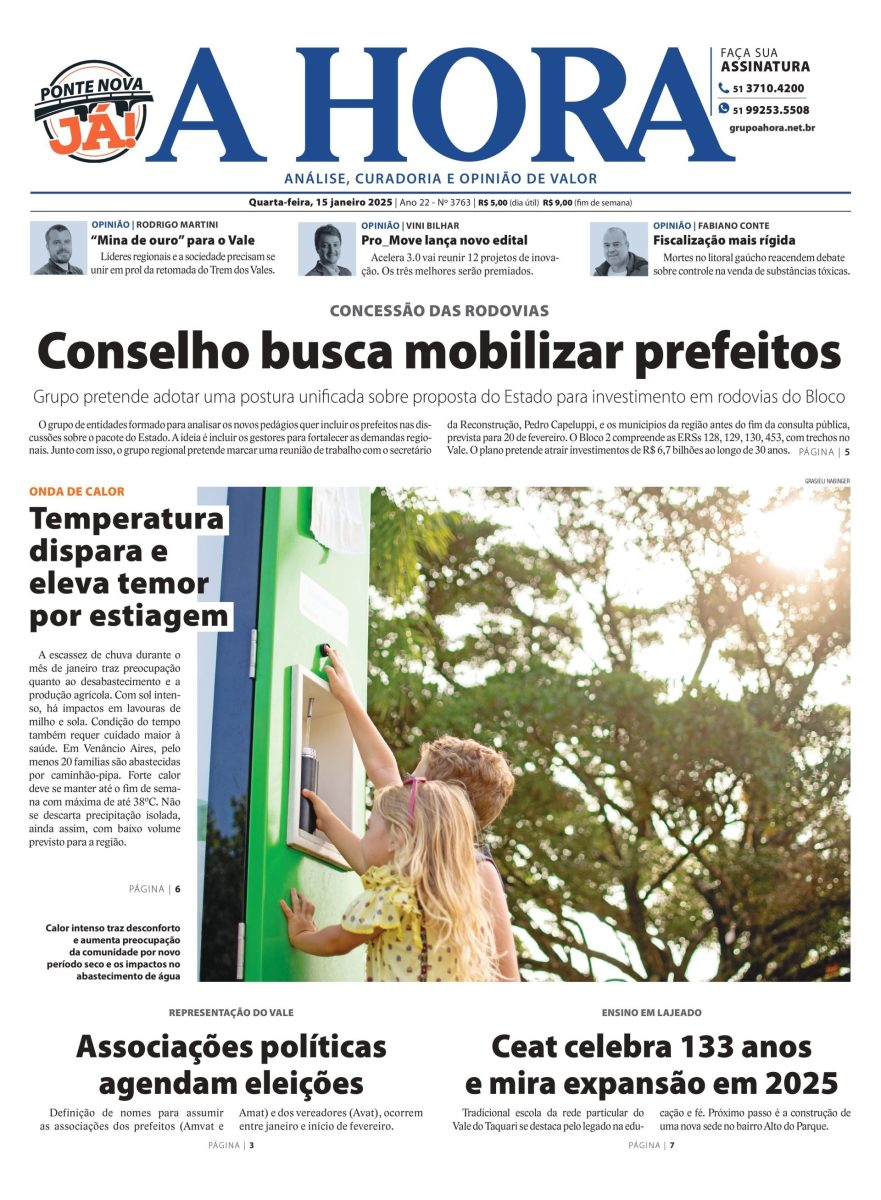 A Hora – 15/01/2025