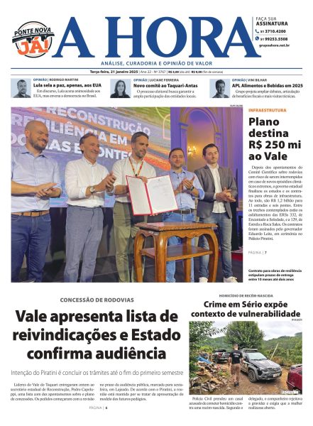 A Hora – 21/01/2025