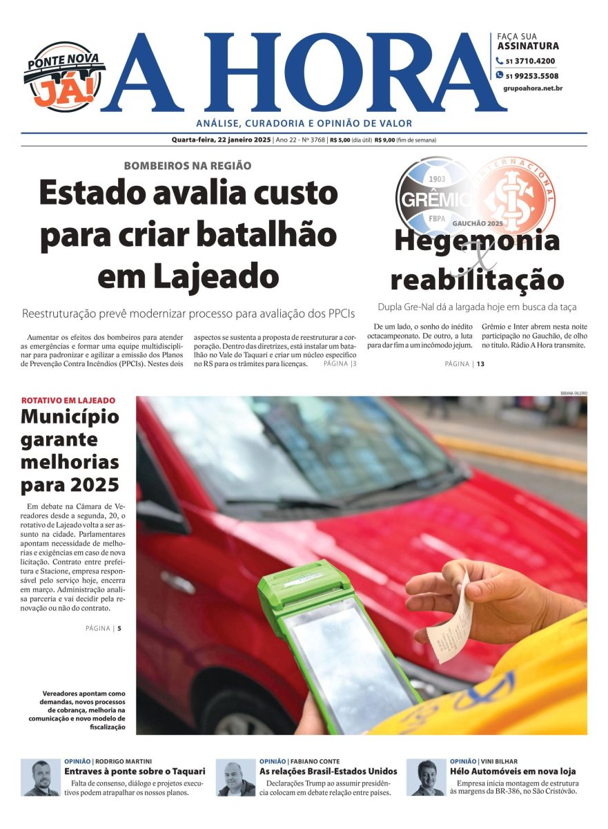 A Hora – 22/01/2025