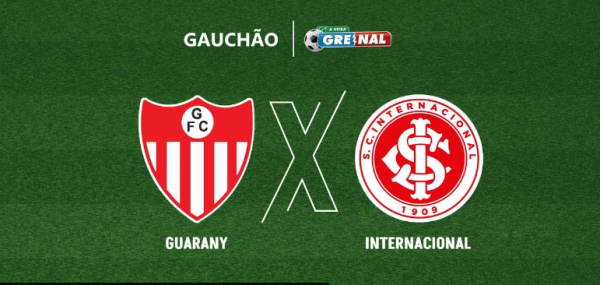 AO VIVO: Guarany de Bagé x Internacional