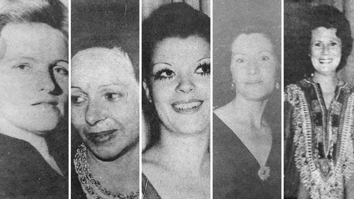 Há 50 anos, as dez mulheres mais elegantes de Lajeado