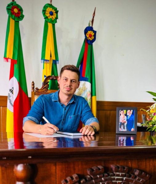 Prefeito Vianei Noll inicia gestão em Forquetinha