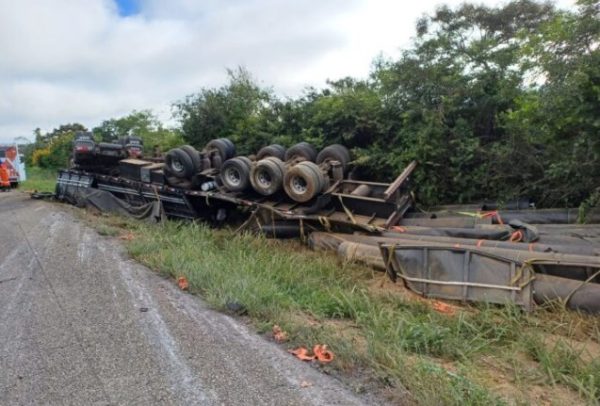 Caminhoneiro de Mato Leitão morre em acidente na Bahia