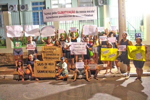 Das 80 escolas estaduais, cinco têm problemas na climatização