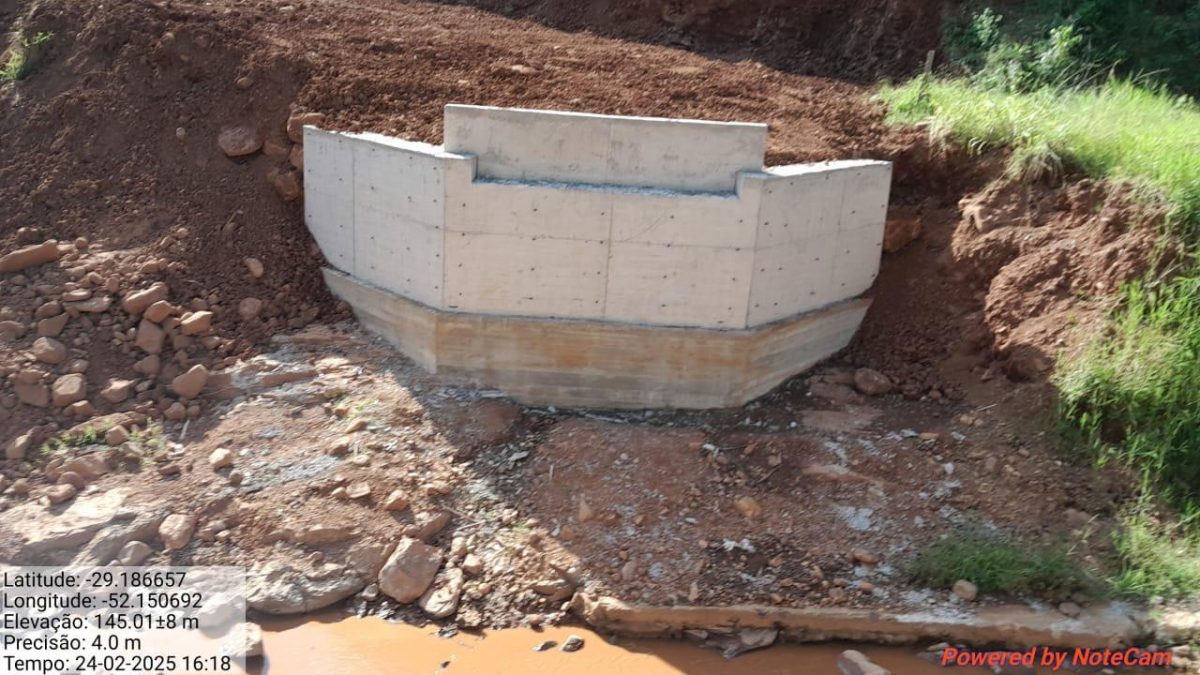 Cabeceira de ponte é finalizada em Coqueiro Baixo