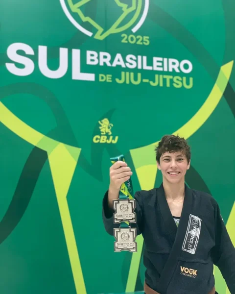 Atleta de Estrela brilha no Sul-Brasileiro e conquista dois pódios