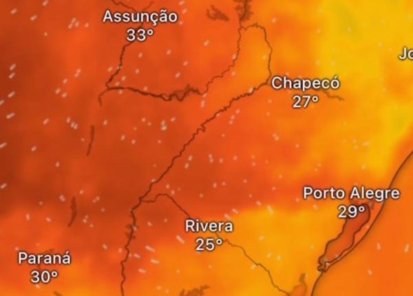 Domingo de tempo firme e ensolarado no Vale