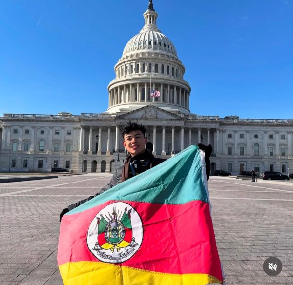 Estudante de Imigrante representa o estado em expedição nos EUA