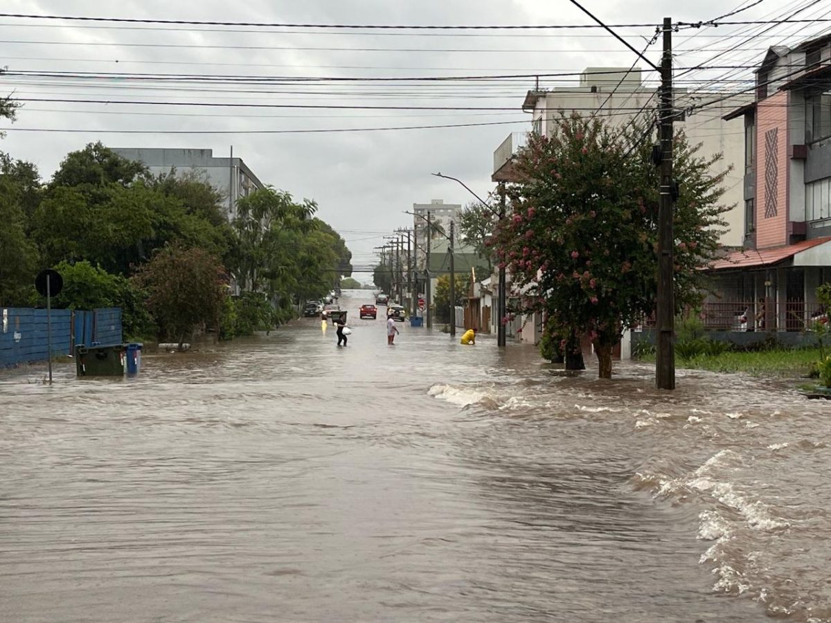 Município decreta emergência após enxurrada