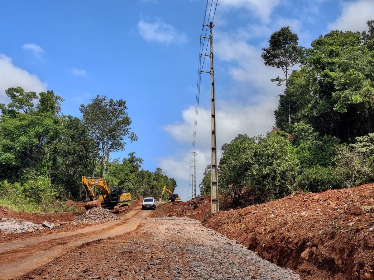 Alargamento de estrada vai criar acesso alternativo entre a Ponte do Exército e a BR-386