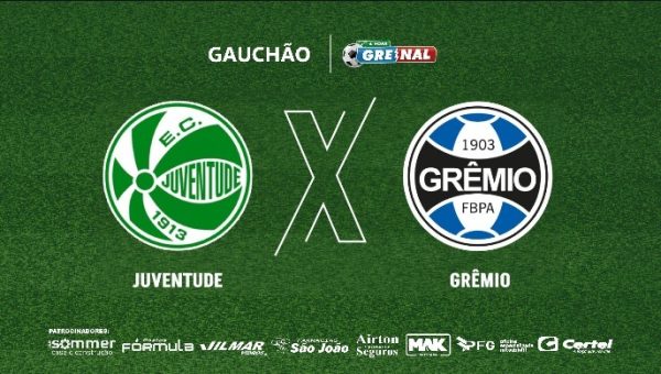 AO VIVO: Juventude x Grêmio