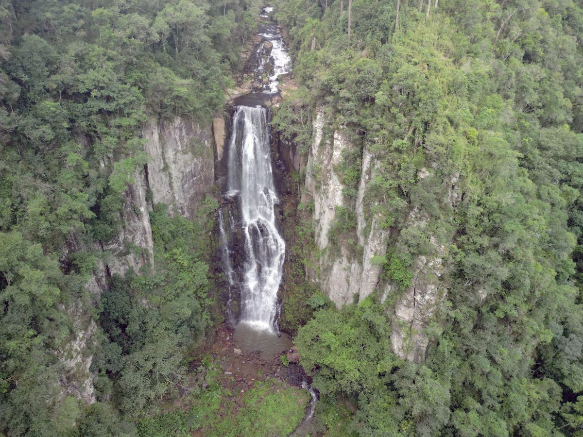 Como está a Cascata da Antiga Usina pós-enchente