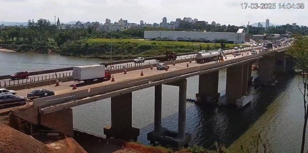 CCR libera faixa para início de testes na ponte Norte do Taquari