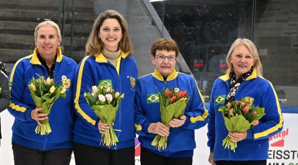 Equipe feminina de Eisstocksport conquista medalha de bronze no Mundial