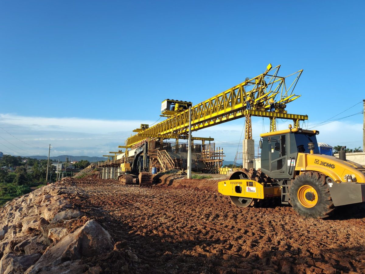 Construtora inicia aterro da ponte da ERS-130 no lado de Lajeado