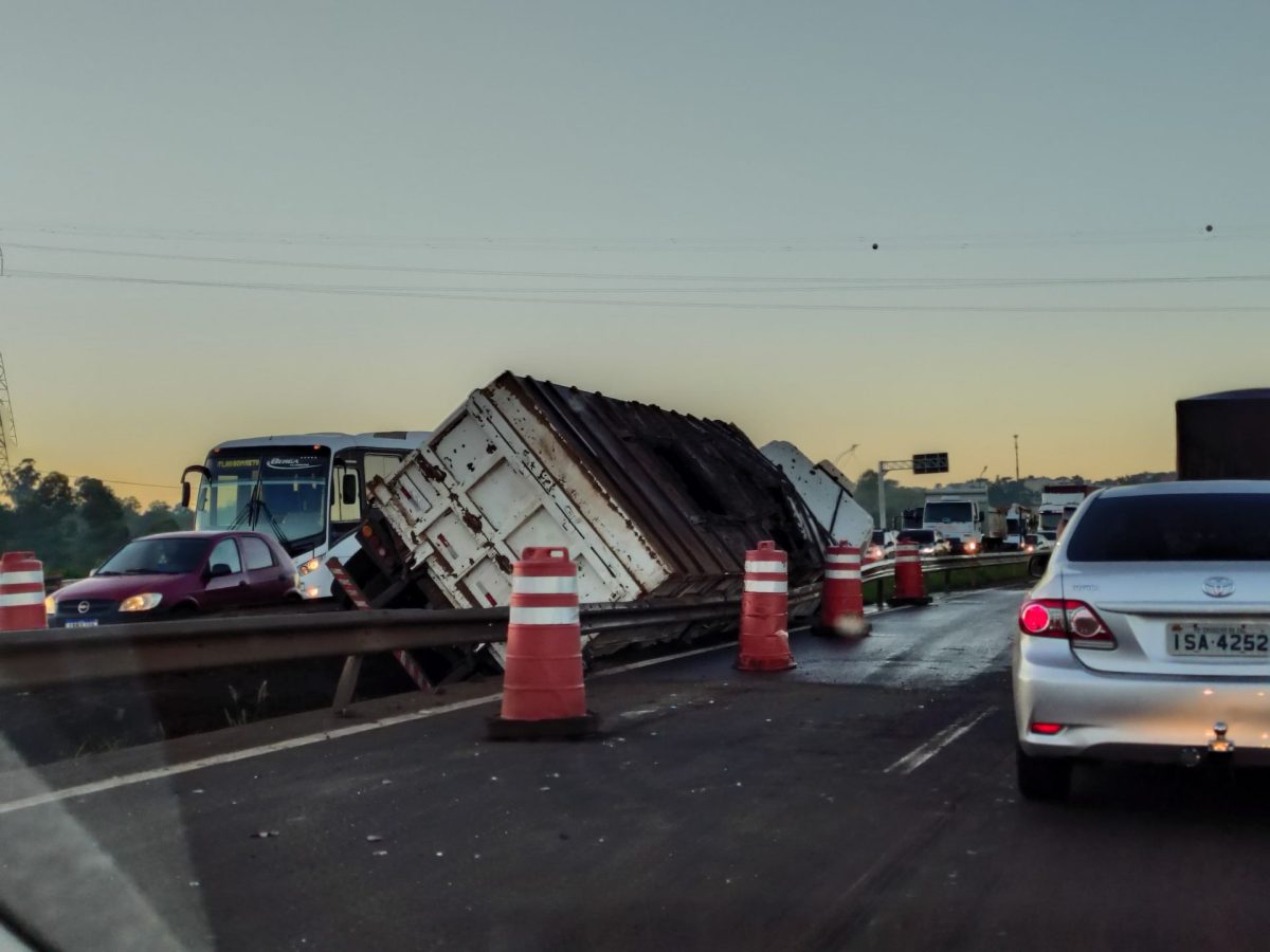 BR-386 terá bloqueio total no sentido interior às 9h desta sexta