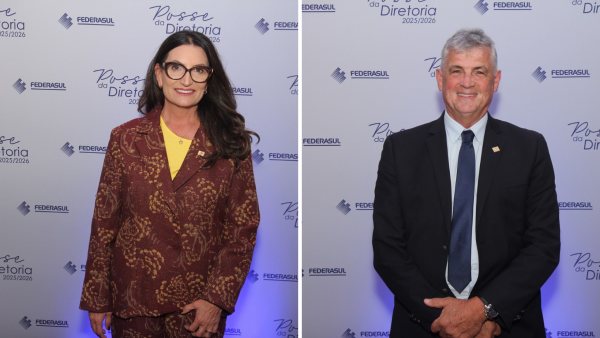 Lideranças da ACI-E tomam posse na nova diretoria da Federasul
