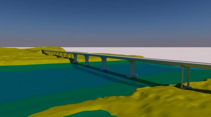 Só pelo anúncio da nova ponte