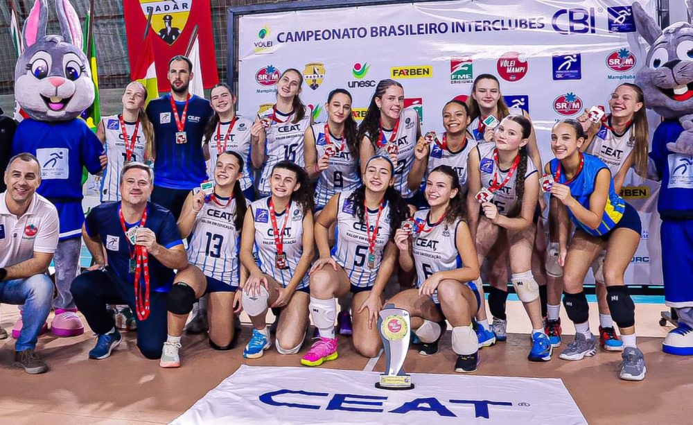 Vôlei do Ceat é vice-campeão brasileiro interclubes