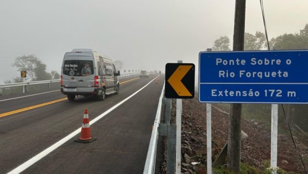 ERS-130 será bloqueada para serviços na ponte sobre o Rio Forqueta